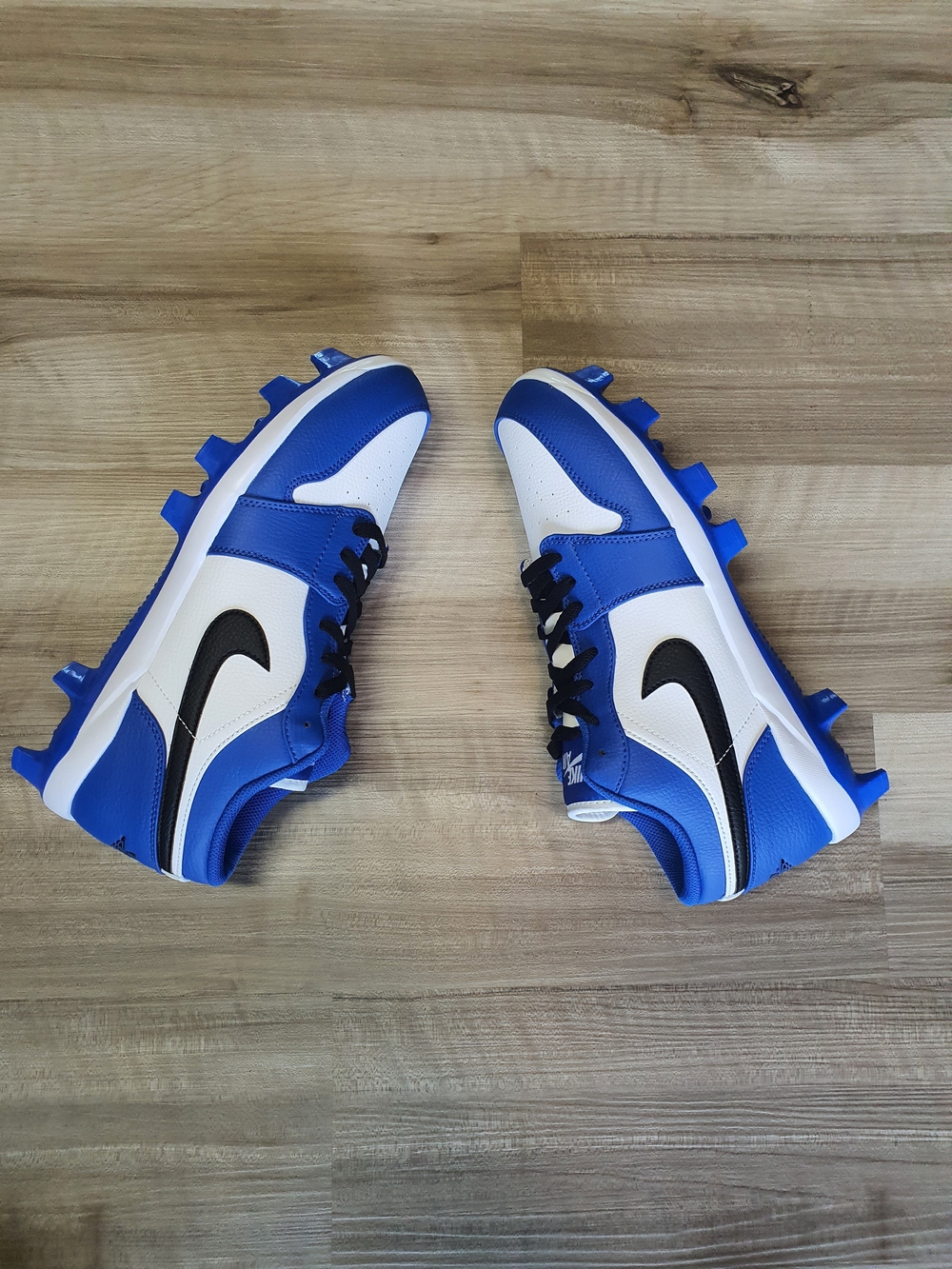 Nike Air Jordan 1 Low Game Royal Blue Baseball Cleats CJ8524-411 Men's Size 11